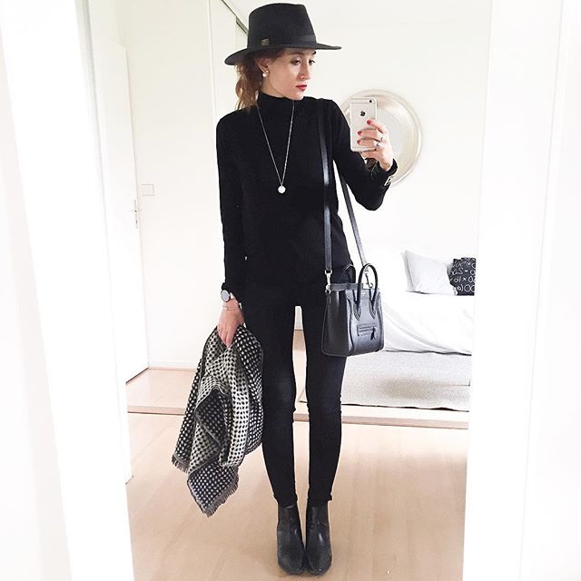 OOTD All black