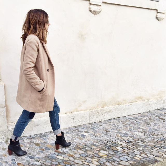 OOTD Coat beige